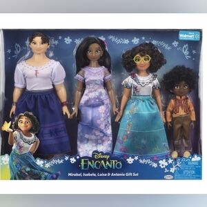 Disney Encanto Mirabel, Isabela, Luisa & Antonio Fashion Doll Gift Set